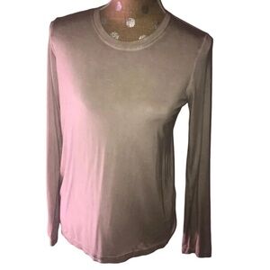 Mustard Seed Khaki Size Small Top with Back Knot Design New Without Tags